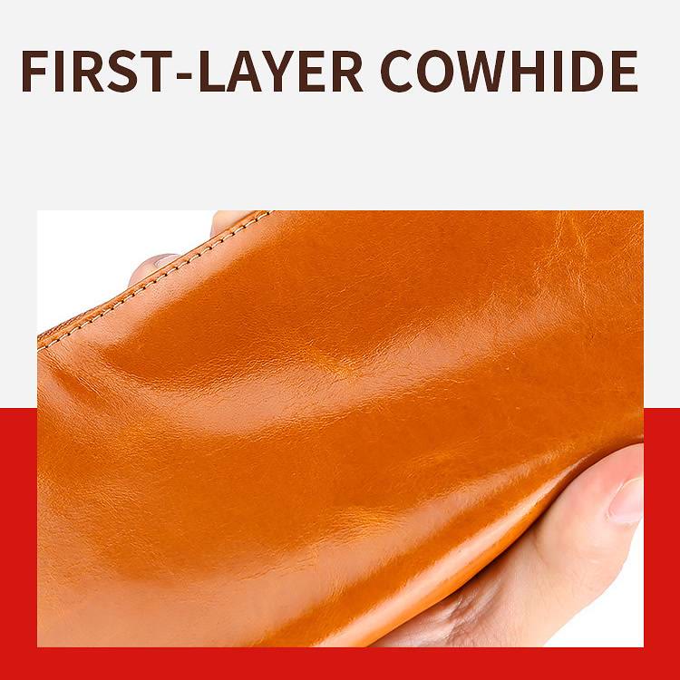RFID Multifunctional Large Capacity Trifold Wallet
