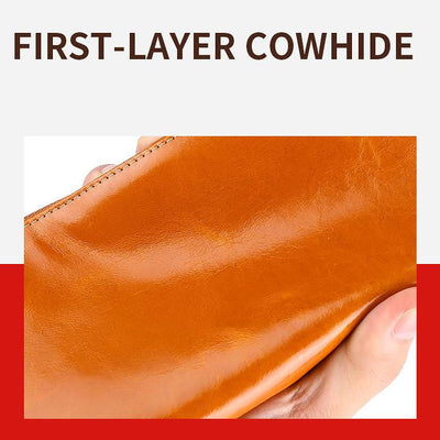 RFID Multifunctional Large Capacity Trifold Wallet