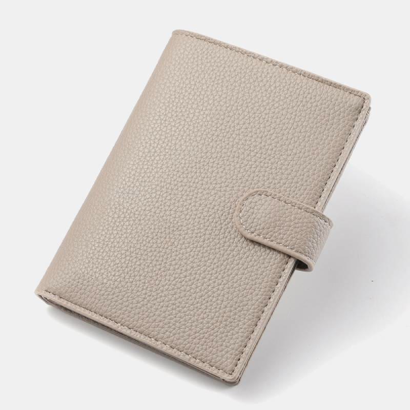Leather Passport Holder Wallet Card Holder Passport Case