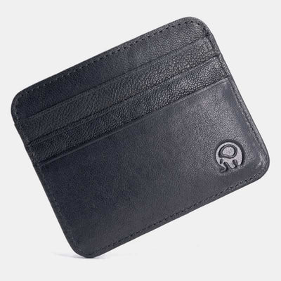 Slim Minimalist Front Pocket Wallet Genuine Leather Card Holder Card Case - Style 17 - image 31