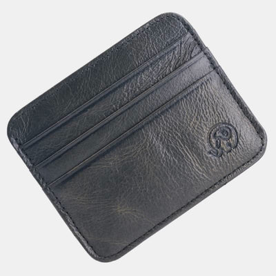 Slim Minimalist Front Pocket Wallet Genuine Leather Card Holder Card Case - Style 36 - image 44