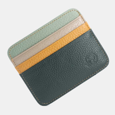 Slim Minimalist Front Pocket Wallet Genuine Leather Card Holder Card Case - Style 60 - image 68