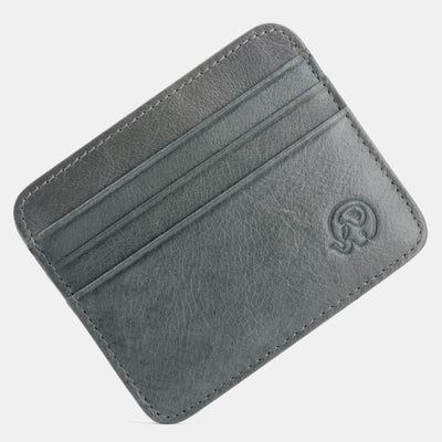 Slim Minimalist Front Pocket Wallet Genuine Leather Card Holder Card Case - Style 21 - image 33