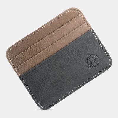 Slim Minimalist Front Pocket Wallet Genuine Leather Card Holder Card Case - Style 48 - image 56