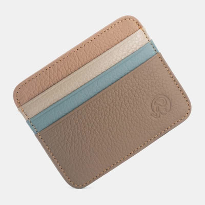 Slim Minimalist Front Pocket Wallet Genuine Leather Card Holder Card Case - Style 57 - image 65