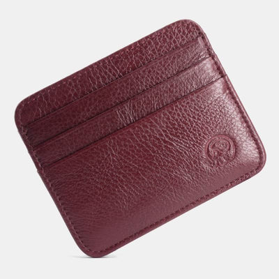 Slim Minimalist Front Pocket Wallet Genuine Leather Card Holder Card Case - Style 38 - image 46