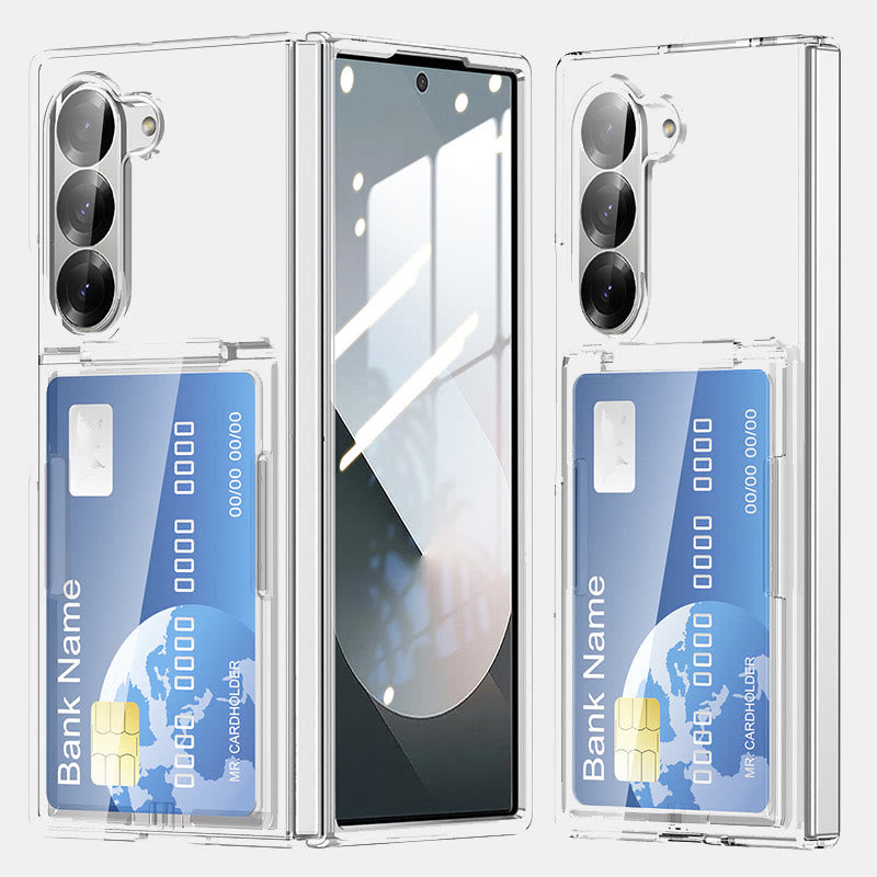 Shockproof Protective Phone Case for Samsung Z Fold 5/6 with Card Holder
