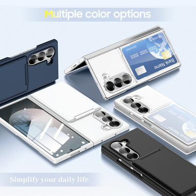Shockproof Protective Phone Case for Samsung Z Fold 5/6 with Card Holder