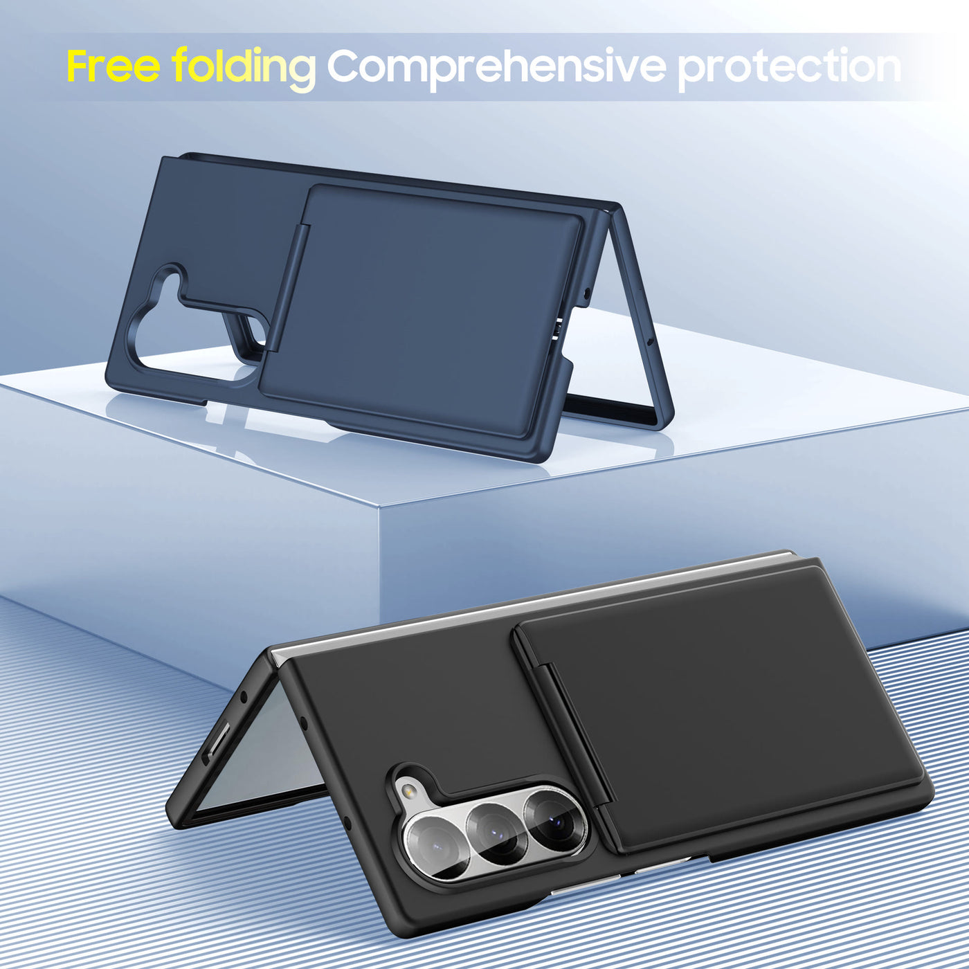Shockproof Protective Phone Case for Samsung Z Fold 5/6 with Card Holder