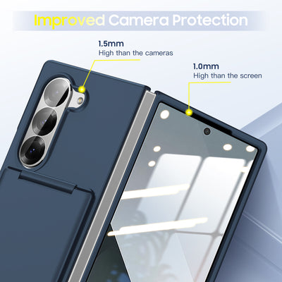 Shockproof Protective Phone Case for Samsung Z Fold 5/6 with Card Holder