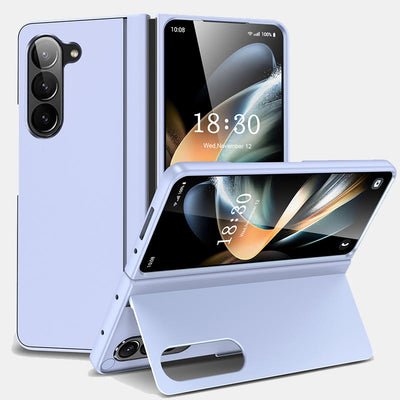 Shockproof Built-in Kickstand Screen Proctector Phone Case for Samsung Z Fold