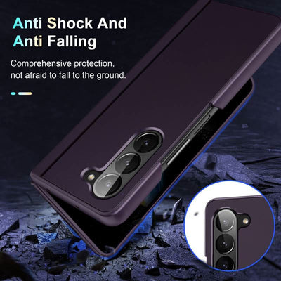 Shockproof Built-in Kickstand Screen Proctector Phone Case for Samsung Z Fold