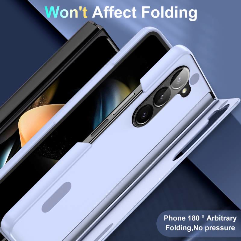 Shockproof Built-in Kickstand Screen Proctector Phone Case for Samsung Z Fold