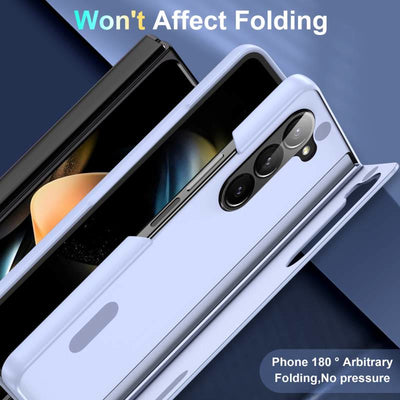 Shockproof Built-in Kickstand Screen Proctector Phone Case for Samsung Z Fold