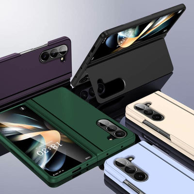 Shockproof Built-in Kickstand Screen Proctector Phone Case for Samsung Z Fold
