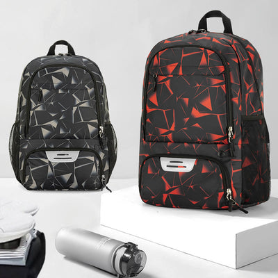 Large Capacity Sport Bag Durable Basketball Backpack with Shoes Compartment