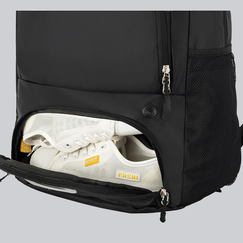Large Capacity Sport Bag Durable Basketball Backpack with Shoes Compartment