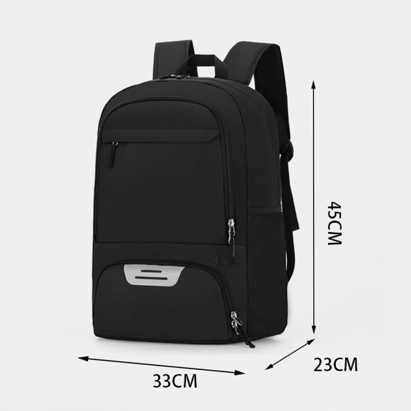Large Capacity Sport Bag Durable Basketball Backpack with Shoes Compartment