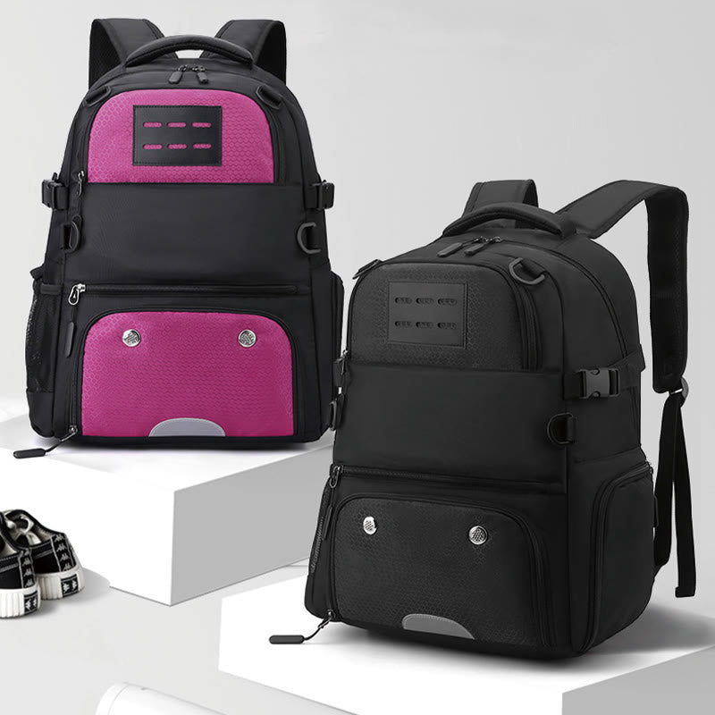 Multi-Pocket Waterproof Sports Bag Basketball Soccer Backpack