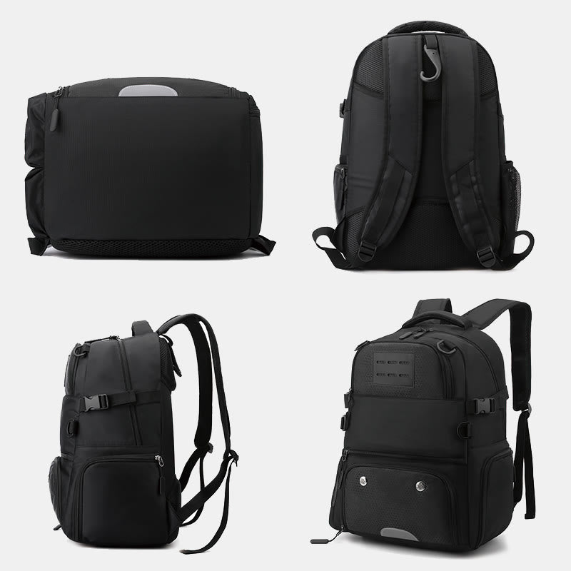 Multi-Pocket Waterproof Sports Bag Basketball Soccer Backpack