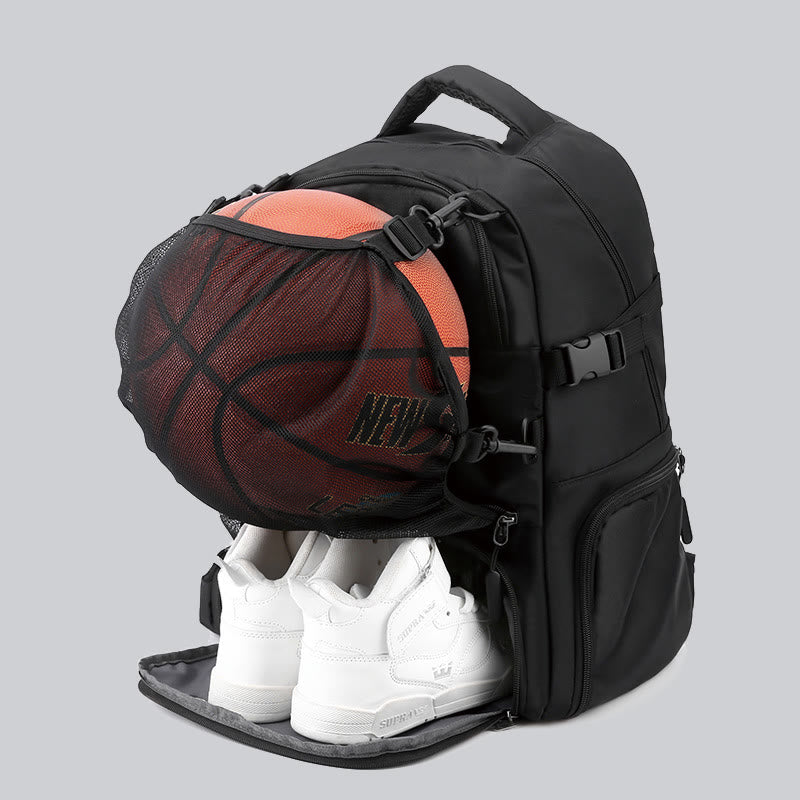 Multi-Pocket Waterproof Sports Bag Basketball Soccer Backpack