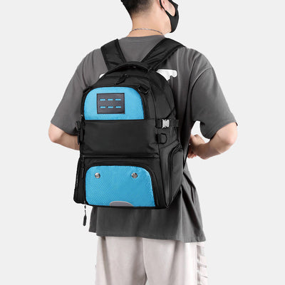 Multi-Pocket Waterproof Sports Bag Basketball Soccer Backpack
