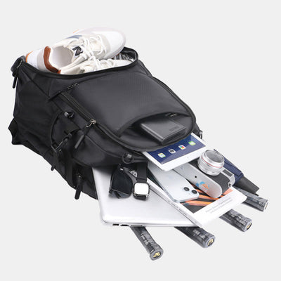 Extra Large Functional Backpack Sports Bag Racket Bag with Shoe Compartment