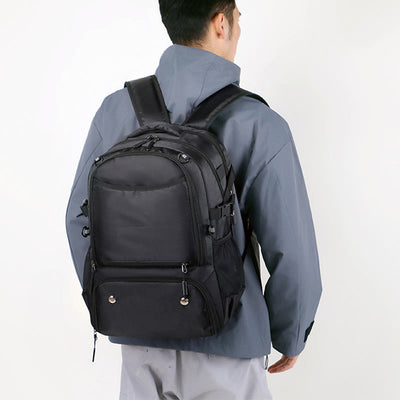 Extra Large Functional Backpack Sports Bag Racket Bag with Shoe Compartment