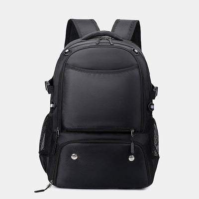Extra Large Functional Backpack Sports Bag Racket Bag with Shoe Compartment
