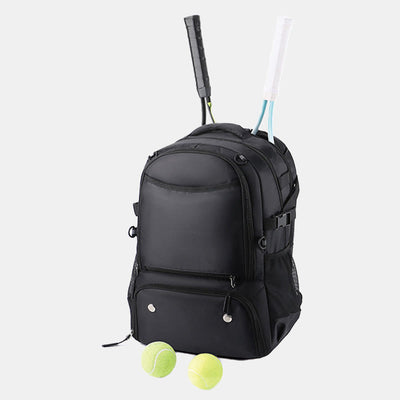 Extra Large Functional Backpack Sports Bag Racket Bag with Shoe Compartment