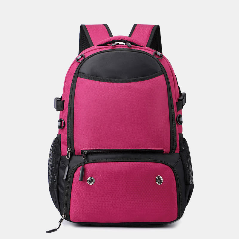 Extra Large Functional Backpack Sports Bag Racket Bag with Shoe Compartment