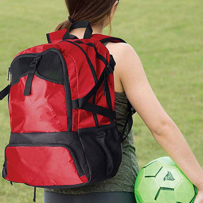 Lightweight Multi-Pocket Team Sports Backpack Soccer Bag Backpack Bag