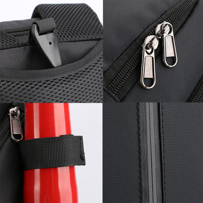 Large Capacity Functional Sports Backpack for Tennis Basketball Soccer Baseball