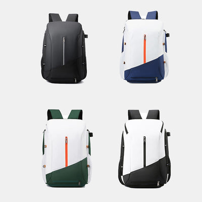 Large Capacity Functional Sports Backpack for Tennis Basketball Soccer Baseball