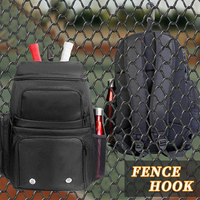 Tennis Bag Functional Sports Backpack with Shoe Compartment