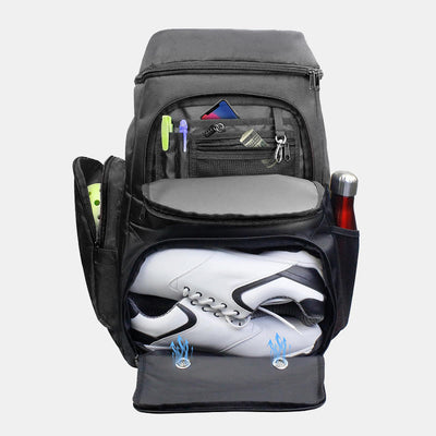Tennis Bag Functional Sports Backpack with Shoe Compartment
