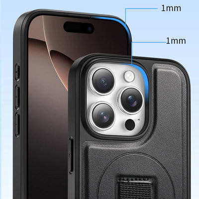 RFID Blocking Magnetic Phone Case Wallet for iPhone with Card Holder