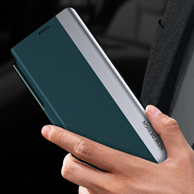 Premier Leather Phone Case Magnetic Cover for Galaxy Z Fold with S-Pen Slot