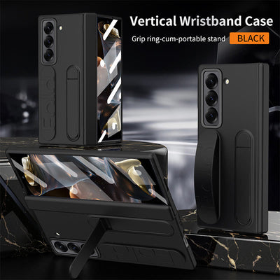 Phone Case for Samsung Z Fold with S-Pen Holder Stylus Kicksand Hand Strap