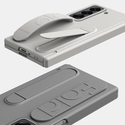 Phone Case for Samsung Z Fold with S-Pen Holder Stylus Kicksand Hand Strap