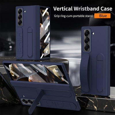 Phone Case for Samsung Z Fold with S-Pen Holder Stylus Kicksand Hand Strap