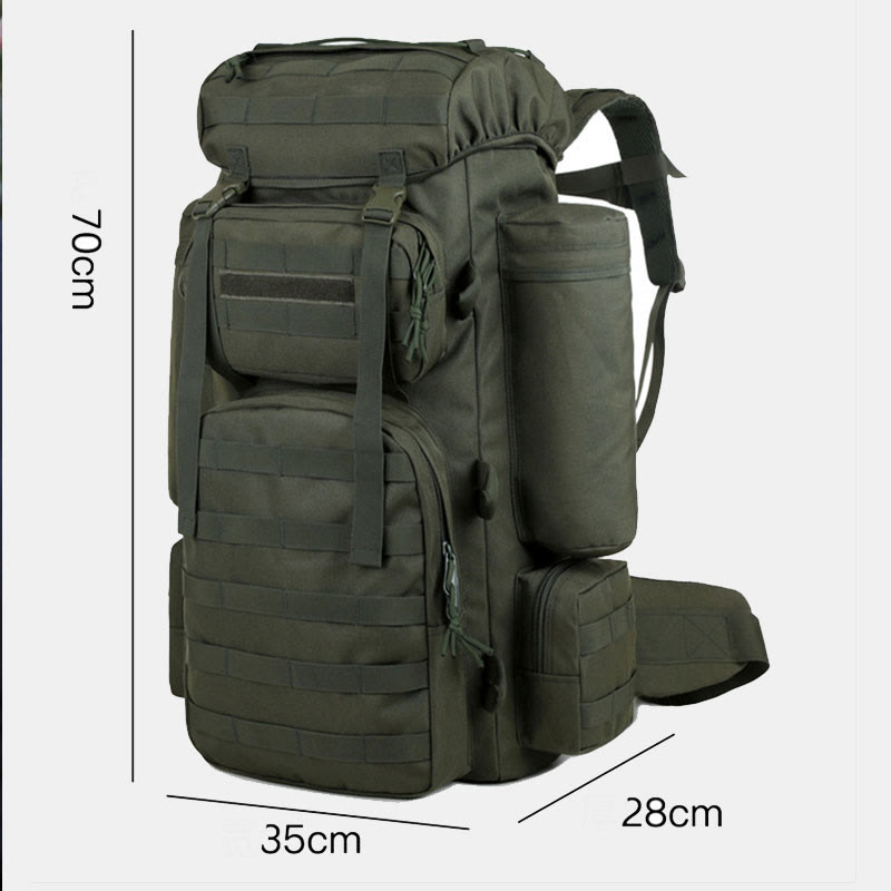 75L Internal Frame Backpack for Hiking Hunting Camping Backpacking