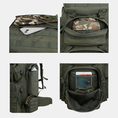 75L Internal Frame Backpack for Hiking Hunting Camping Backpacking