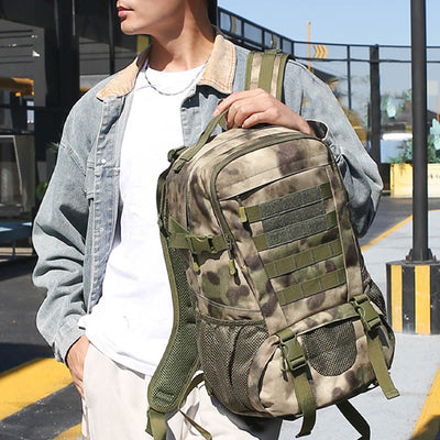 Waterproof Tactical Hunting Pack Camo Backpack for Fishing Hiking Camping