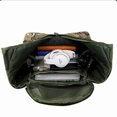 Large Capacity Waterproof Camo Hunting Hiking Pack Durable Backpack