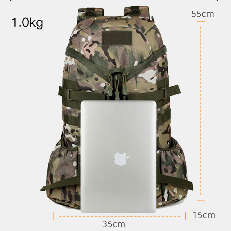 Large Capacity Waterproof Camo Hunting Hiking Pack Durable Backpack