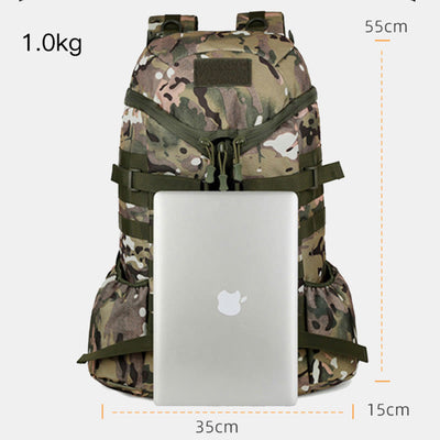 Large Capacity Waterproof Camo Hunting Hiking Pack Durable Backpack