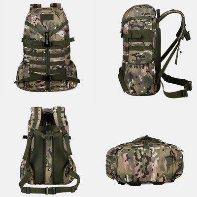 Large Capacity Waterproof Camo Hunting Hiking Pack Durable Backpack