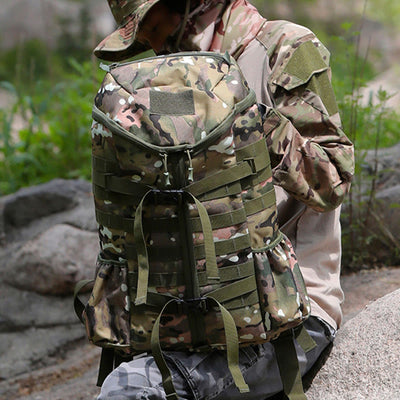 Large Capacity Waterproof Camo Hunting Hiking Pack Durable Backpack