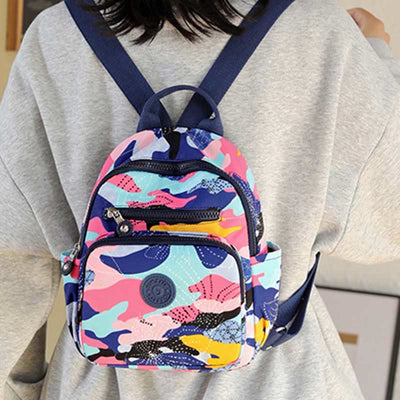 Lightweight Compact Travel Backpack for Women Functional Mini Backpack
